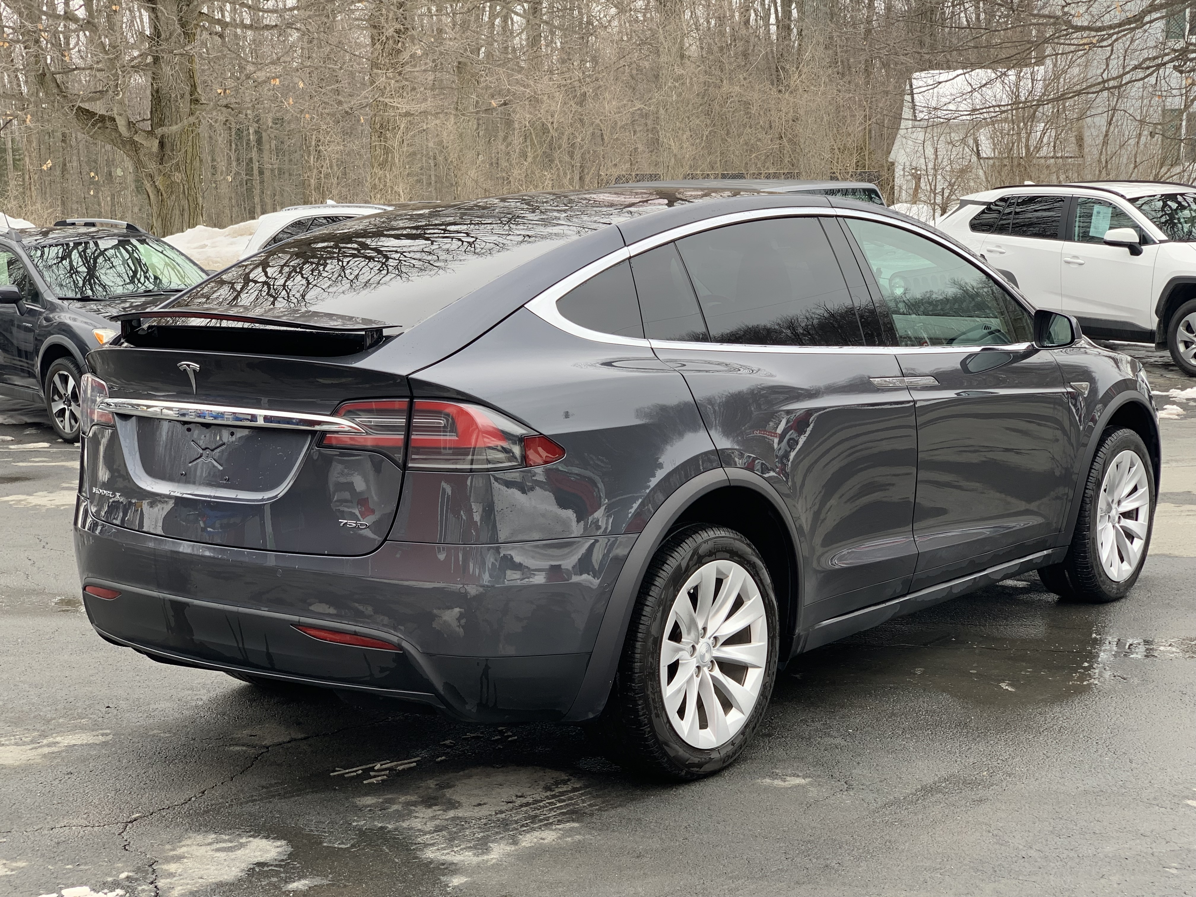 JN auto Tesla Model X75D 6 passagers,Une seule proprio, Garantie prolongée 12 mois/20 000 km incluse, possibilité de surclassement 8608957 2016 Image 3